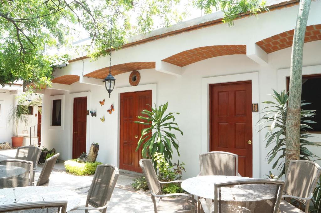 Las Mariposas Hotel & Studios Oaxaca Bagian luar foto